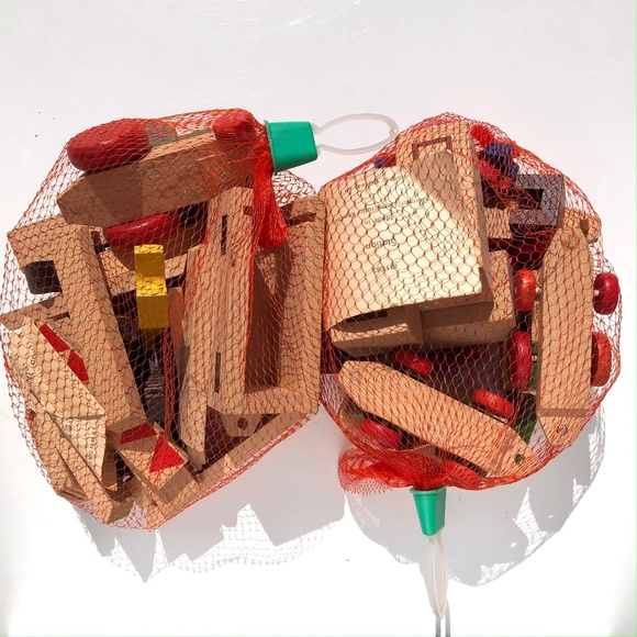 vintage Lot 2 sets East Germany Wooden Play Set Children Toy Circus Station - Picture 4 of 12